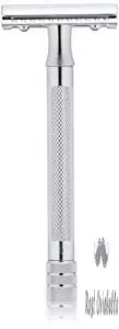 Merkur Long Handled Safety Razor,