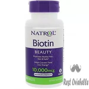 Natrol Beauty Biotin 10,000mcg Vitamins