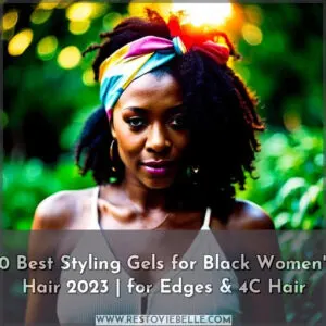 best styling gel for black womens hair