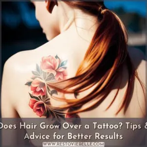 does hair grow over a tattoo