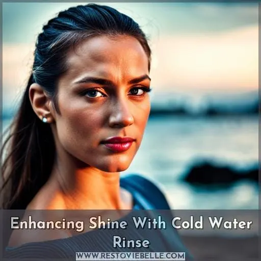 Enhancing Shine With Cold Water Rinse
