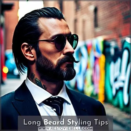 Long Beard Styling Tips