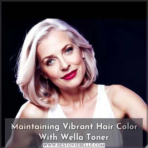 Maintaining Vibrant Hair Color With Wella Toner