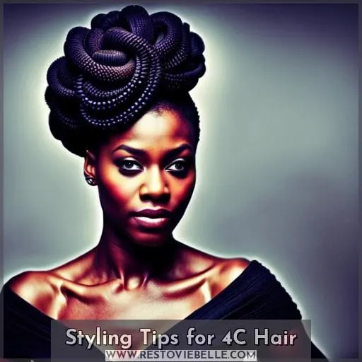 Styling Tips for 4C Hair