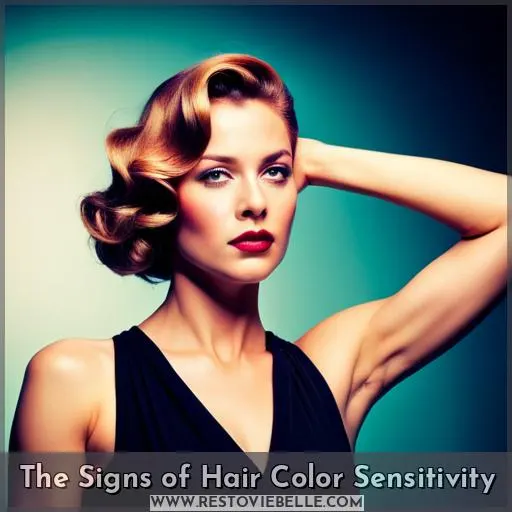 The Signs of Hair Color Sensitivity