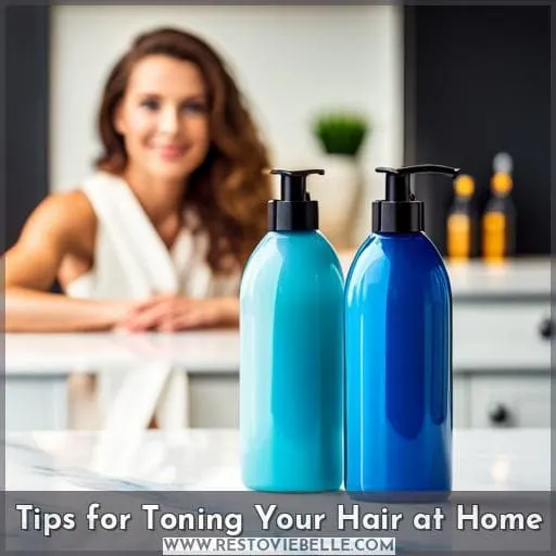 Tips for Toning Your Hair at Home