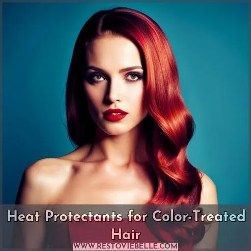 Heat Protectants for Color-Treated Hair