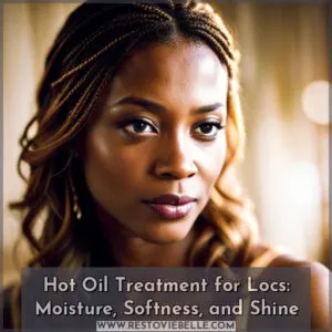 hot oil treatment locs