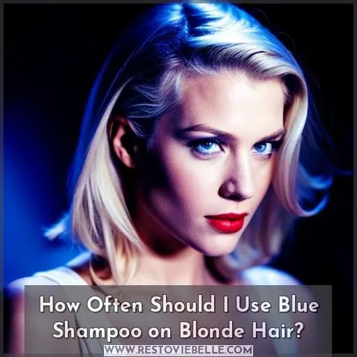 How Often Should I Use Blue Shampoo on Blonde Hair