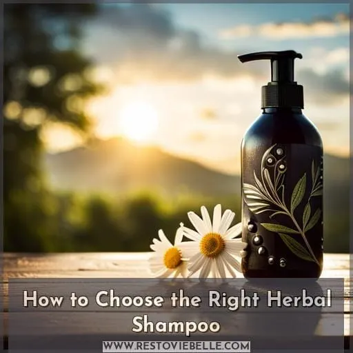 How to Choose the Right Herbal Shampoo