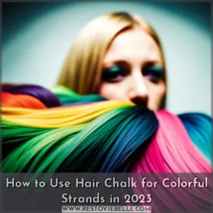 how to use hair chalk