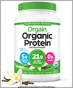 Orgain Organic Vegan Protein Powder,