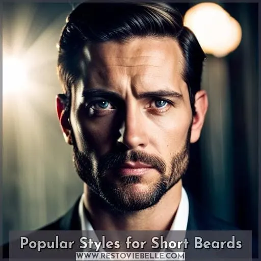 Popular Styles for Short Beards