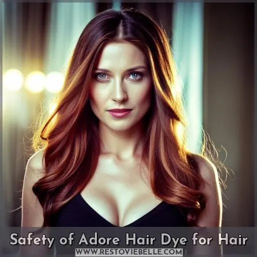 Safety of Adore Hair Dye for Hair