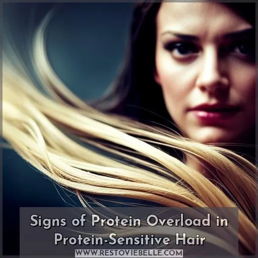 Signs of Protein Overload in Protein-Sensitive Hair