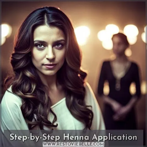 Step-by-Step Henna Application