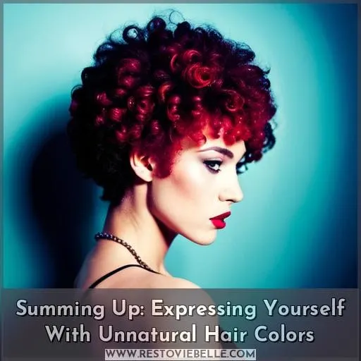 Summing Up: Expressing Yourself With Unnatural Hair Colors