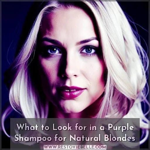 What to Look for in a Purple Shampoo for Natural Blondes