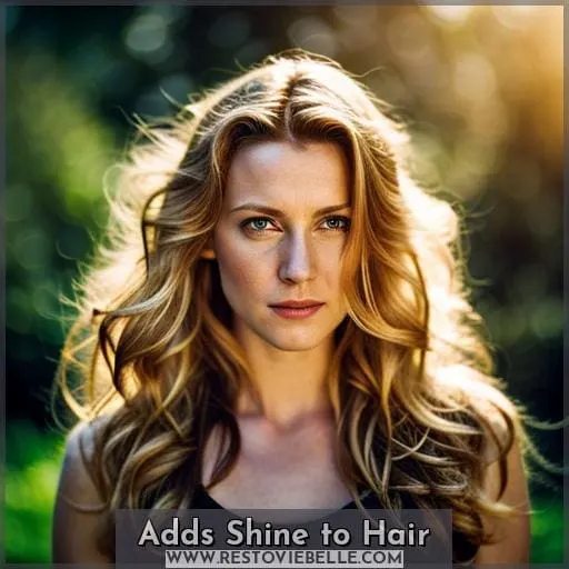 Adds Shine to Hair