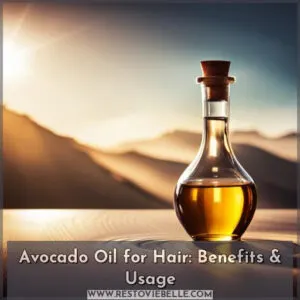 avocado oil for hair