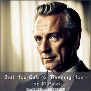 best mens hair gels for thinning hair