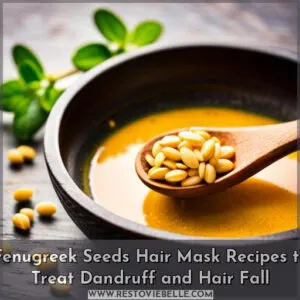 fenugreek hair mask for dandruff