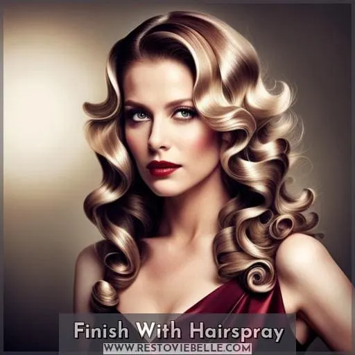 Finish With Hairspray