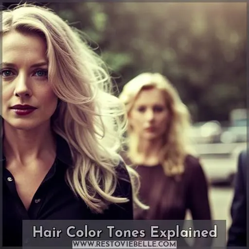 Hair Color Tones Explained
