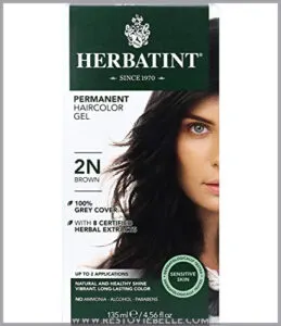 Herbatint Permanent Haircolor Gel, 2N