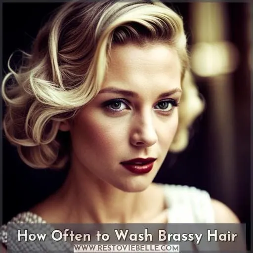 How Often to Wash Brassy Hair