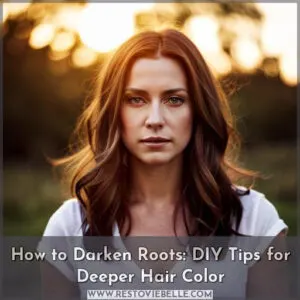 how to dye roots darker than the rest of hair