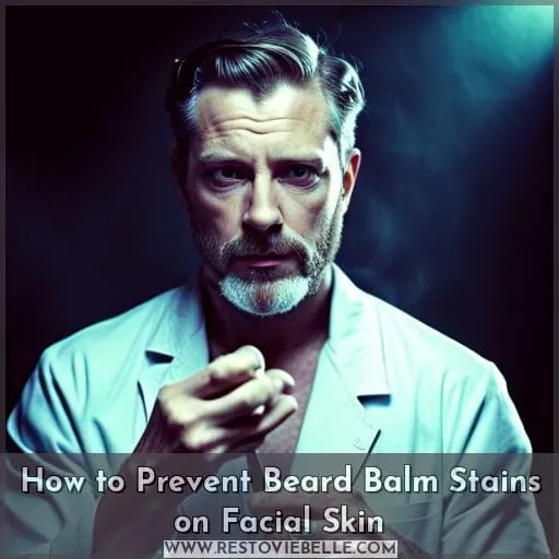 How to Prevent Beard Balm Stains on Facial Skin