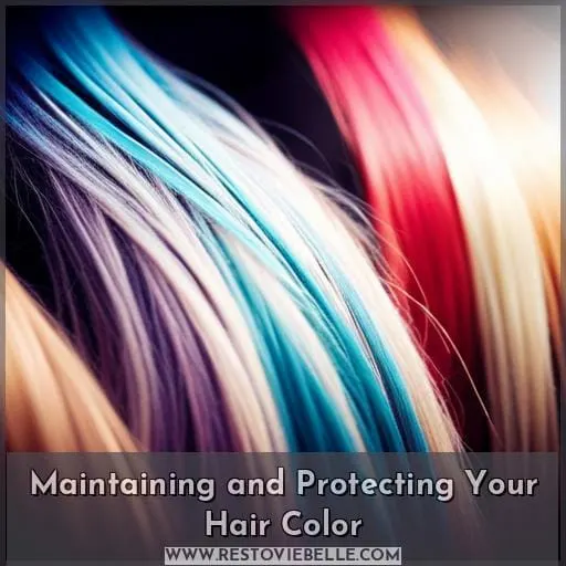 Maintaining and Protecting Your Hair Color