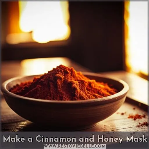 Make a Cinnamon and Honey Mask