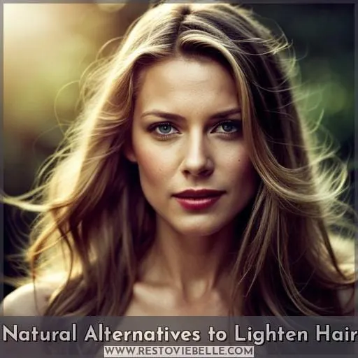 Natural Alternatives to Lighten Hair