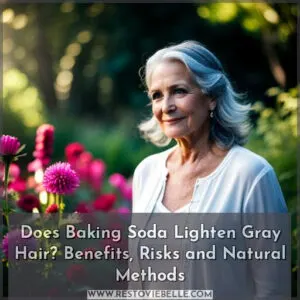 what does baking soda do to gray hair