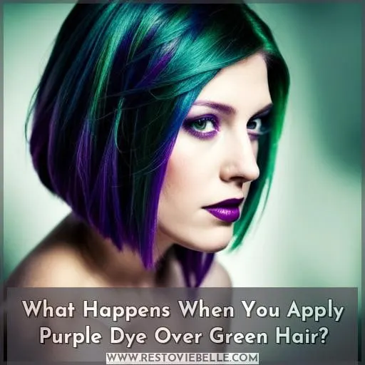 What Happens When You Apply Purple Dye Over Green Hair