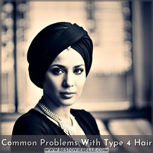 Common Problems With Type 4 Hair
