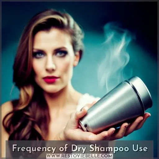 Frequency of Dry Shampoo Use