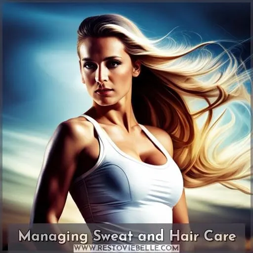 Managing Sweat and Hair Care