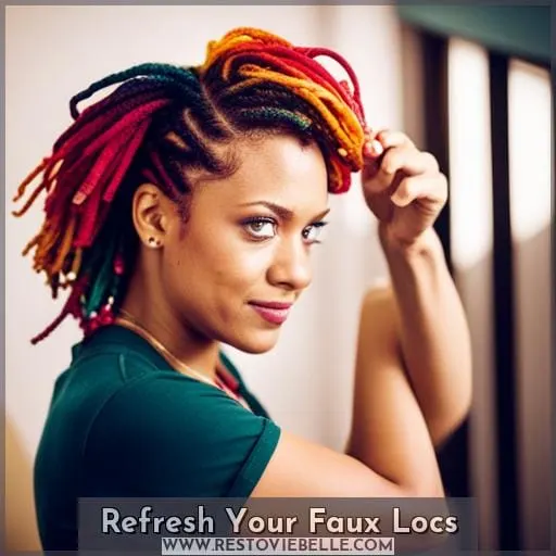 Refresh Your Faux Locs