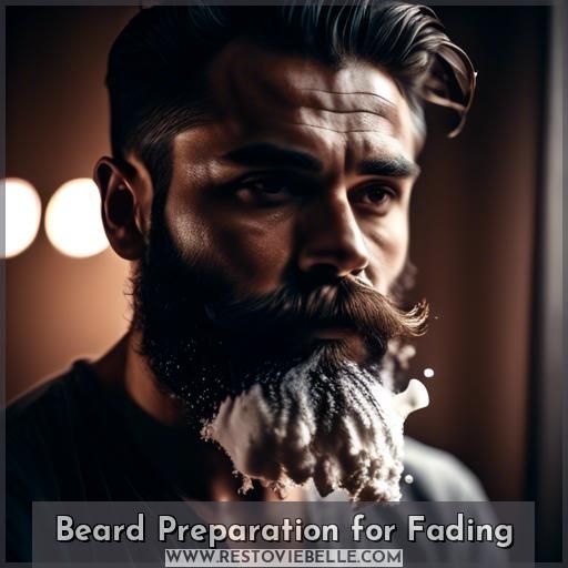 Beard Preparation for Fading
