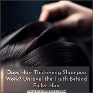 does hair thickening shampoo work