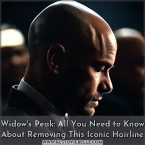 how to get rid of widow's peak