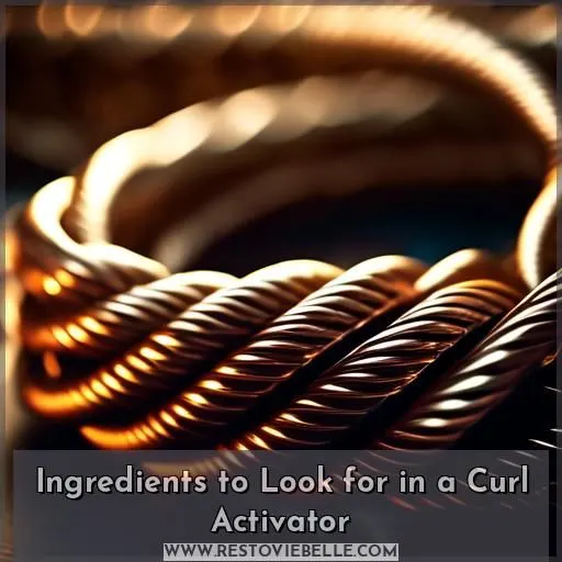 Ingredients to Look for in a Curl Activator