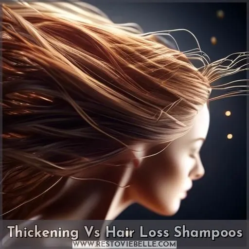 Thickening Vs Hair Loss Shampoos