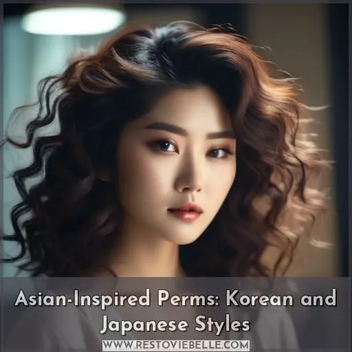 Asian-Inspired Perms: Korean and Japanese Styles