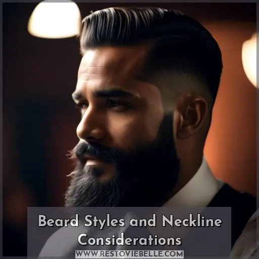 Beard Styles and Neckline Considerations