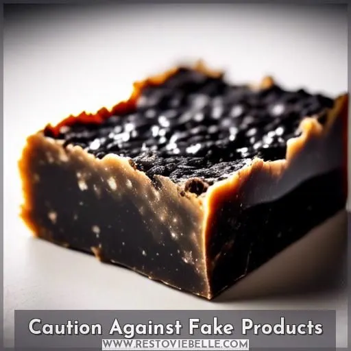 Caution Against Fake Products