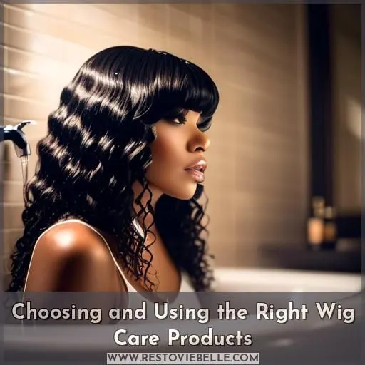 Choosing and Using the Right Wig Care Products